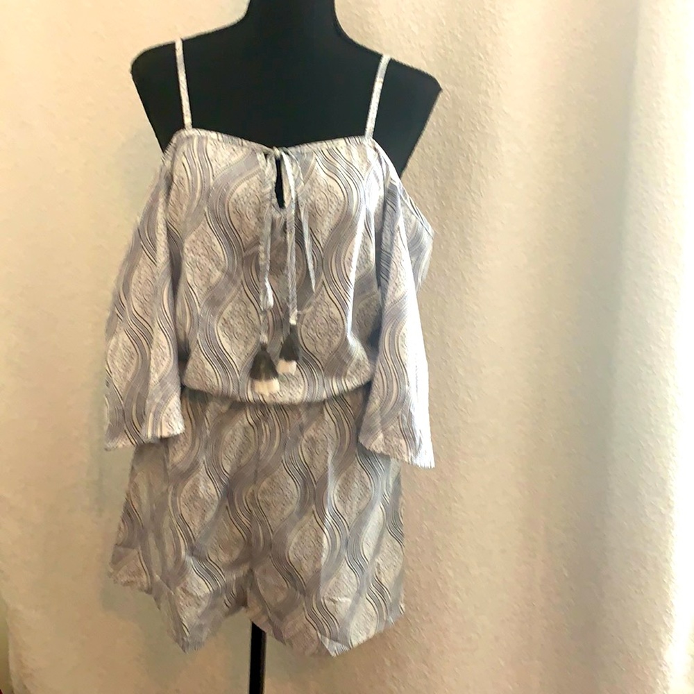 Off the shoulder romper
